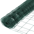 PVC welded mesh fence green